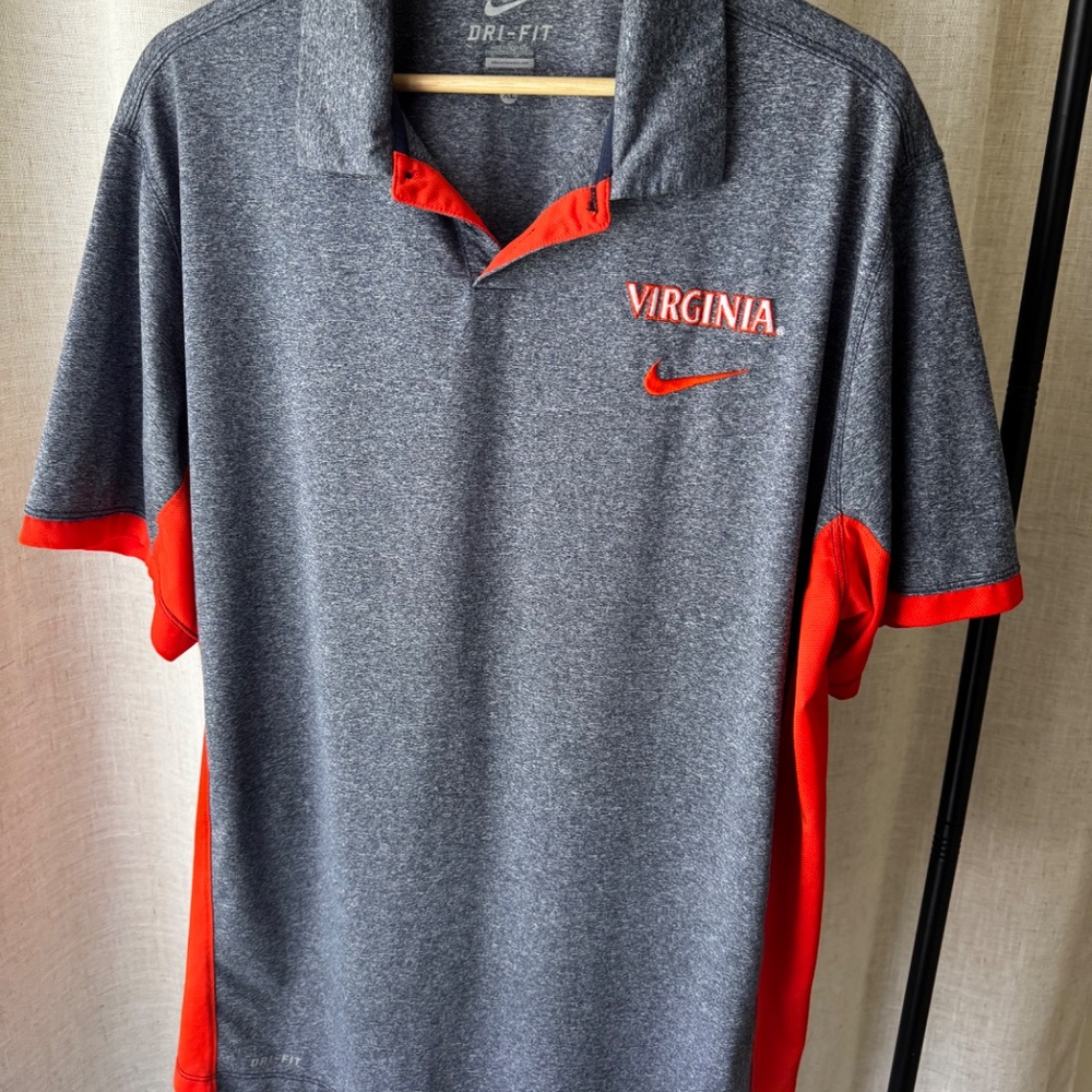 Nike Dri-FIT Virginia Cavaliers Polo Shirt | Size XL